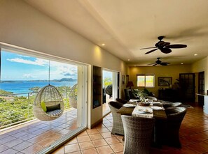 Outdoor dining - Entire Mandavilla (Both) (Cruz Bay)