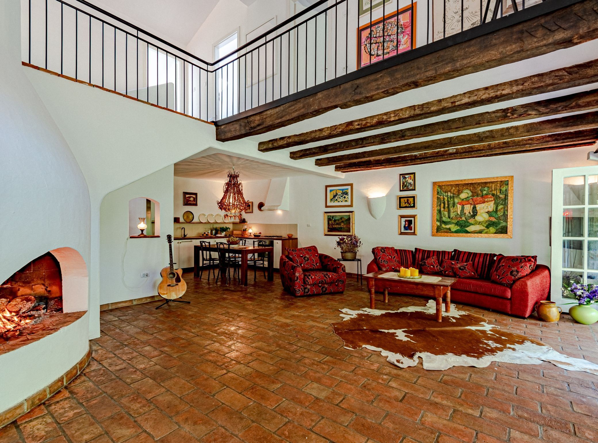 Villa (Two Bedroom Villa with Private Pool a) | Living room | 32-inch flat-screen TV with cable channels