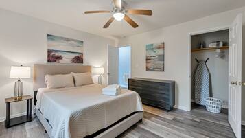 2 chambres, fer et planche Ă repasser, Wi-Fi, draps fournis