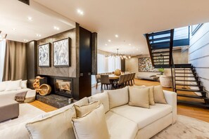 スマートテレビ、暖炉