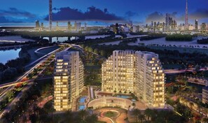 Exterior - Azizi 1 BR Greek Views - 360 vacation (Dubai)