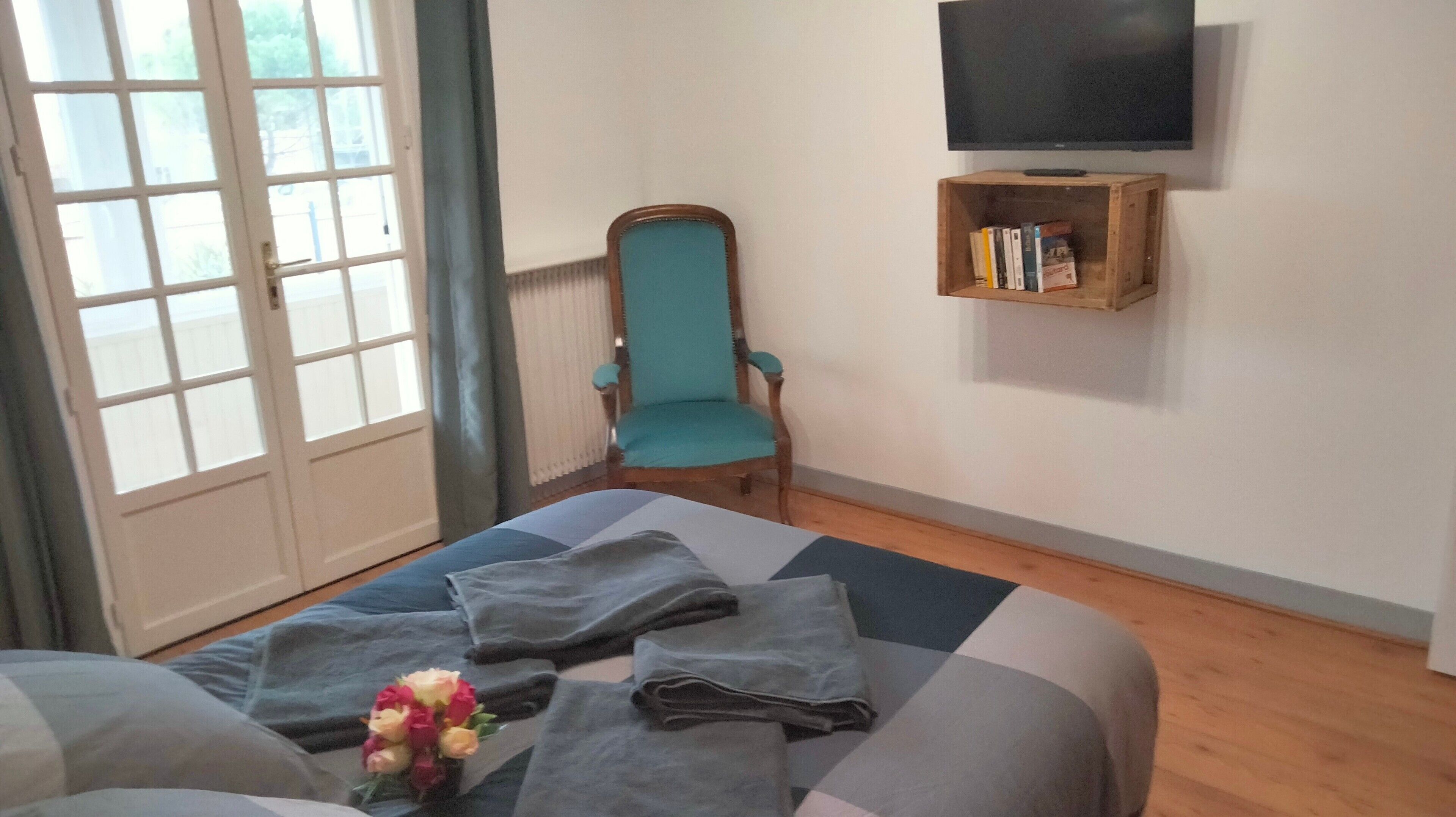 1 bedroom, iron/ironing board, free WiFi, bed sheets