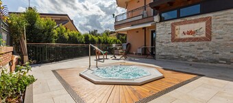 Studio 'The Amphora Lodging' with Sea View, Wi-Fi and Air Conditioning