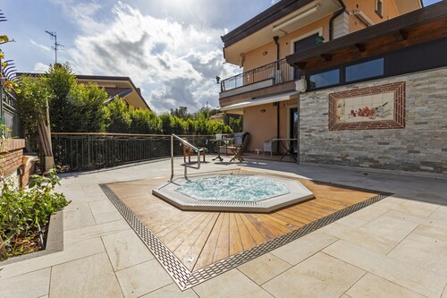 Studio 'The Amphora Lodging' with Sea View, Wi-Fi and Air Conditioning