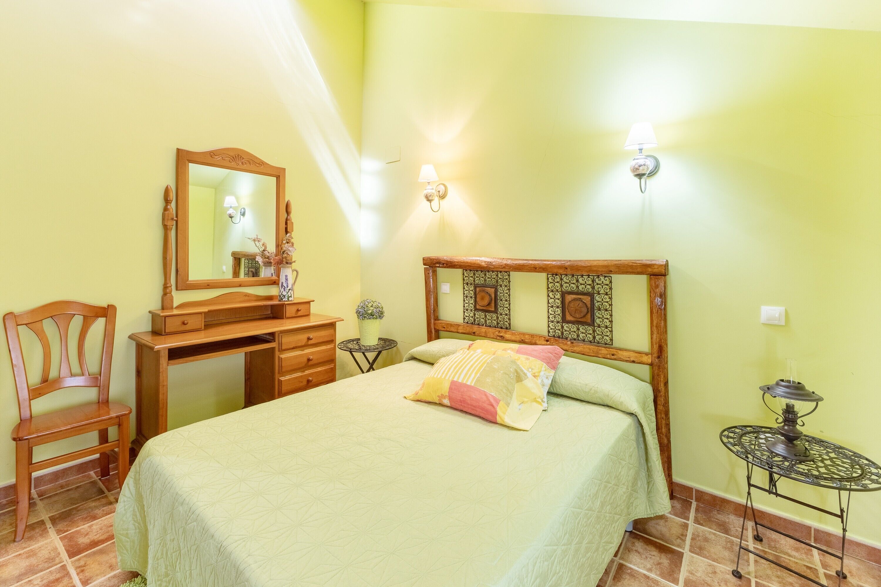 1 soveværelse, sengetøj