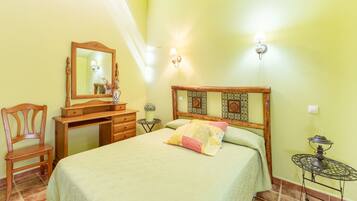 1 soveværelse, sengetøj