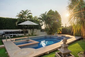 Pool - Private SPA House - Pool, Jacuzzi & Steam - 5 Bedrooms - Up to 22 - Cocoyoc (Fraccionamiento Lomas de Cocoyoc)