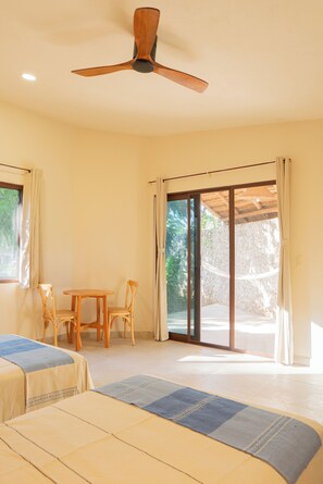Bungalow, 2 Single Beds, Private Bathroom, Garden View
