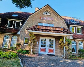 Façade de l’hébergement