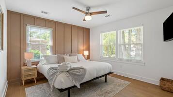 3 soveværelser, skrivebord, gratis Wi-Fi, sengetøj