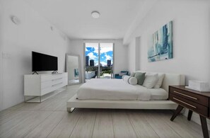 1 室のベッドルーム、アイロン / アイロン台、WiFi、ベッドシーツ