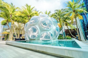 Outdoor pool - Modern Design District Condo, Balcony, Pool, Gym (Miami)