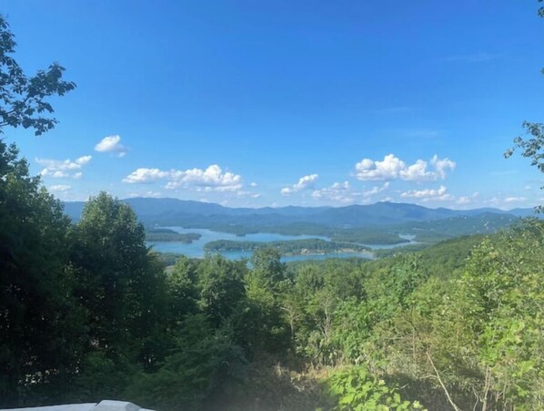 Vue depuis l’hébergement