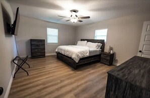 4 habitaciones, wifi, ropa de cama y acceso para silla de ruedas