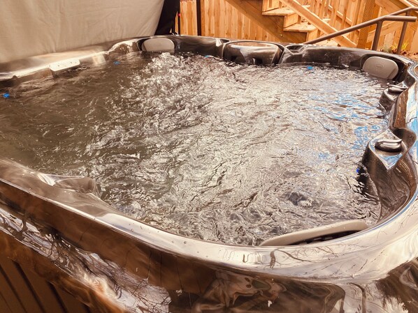 Bain à remous extérieur