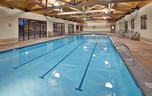 Indoor pool, outdoor pool