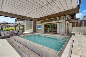 Pool - Green Village 1292: NEW Stylish 3BR villa w/ plunge pool and housekeeper (Punta Cana)