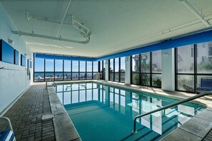 Indoor pool, a heated pool