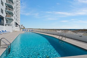 Indoor pool, a heated pool
