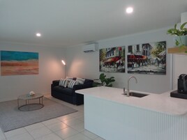 Standard Cottage, Patio, Pool View | 1 bedroom, iron/ironing board, free WiFi