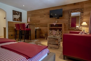 1 Schlafzimmer, Bügeleisen/Bügelbrett, kostenloses WLAN, Bettwäsche