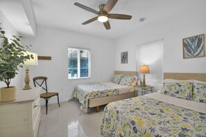 4 chambres, fer et planche à repasser, Wi-Fi, literie fournie