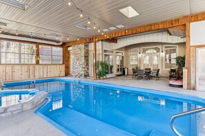 Piscine couverte, piscine chauffée