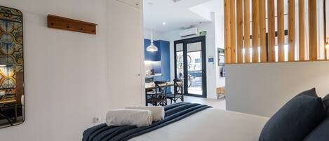 Bügeleisen/Bügelbrett, kostenloses WLAN, Bettwäsche