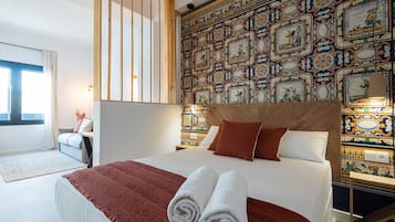 Een strijkplank/strijkijzer, gratis wifi, beddengoed