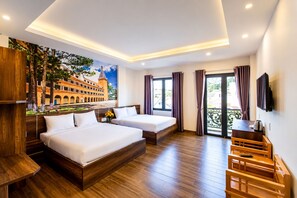Chambre Familiale, balcon