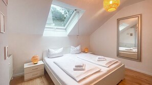 2 quartos, Wi-Fi, roupa de cama
