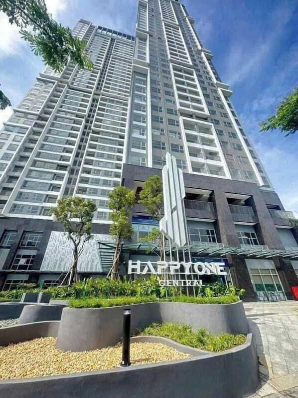 Façade de l’hébergement