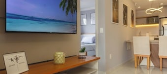APARTAMENTO NOVO DE 2 QUARTOS, A APENAS 10 MINUTOS A PÉ DA PRAIA