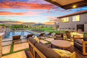 Una piscina climatizada