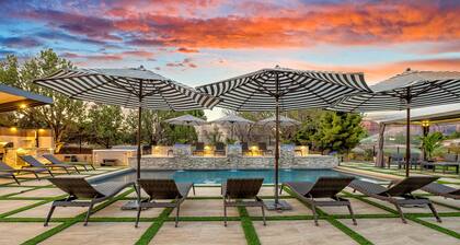 Fairway to Heaven - Views, pool, spa, game room, 3 fire pits, outdoor kitchen