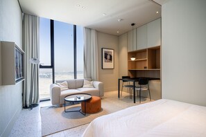 1 soverom, strykejern/-brett, wi-fi (inkludert) og sengetøy