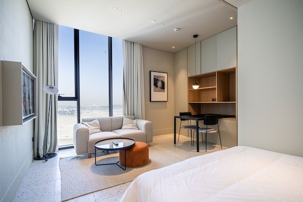 1 chambre, fer et planche à repasser, Wi-Fi gratuit, draps fournis