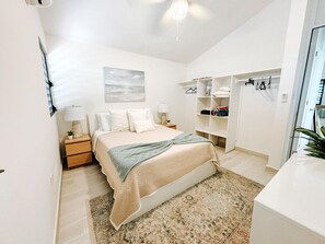 2 bedrooms, desk, free WiFi, bed sheets