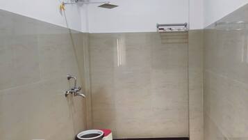Luxury Room, Mountain View | Bathroom | Shower, towels, soap