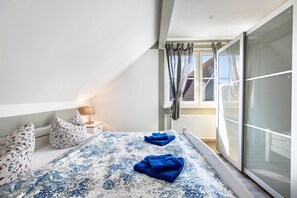 1 soverom, strykejern/-brett, wi-fi (inkludert) og sengetøy