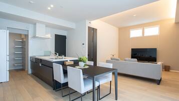 Villa, 3 habitaciones | Área de sala de estar