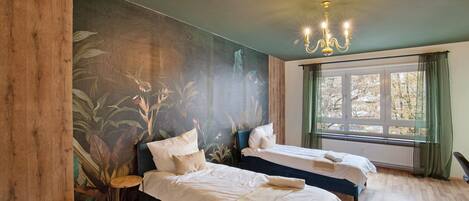 3 chambres, accĂšs au Wi-Fi (inclus), literie fournie