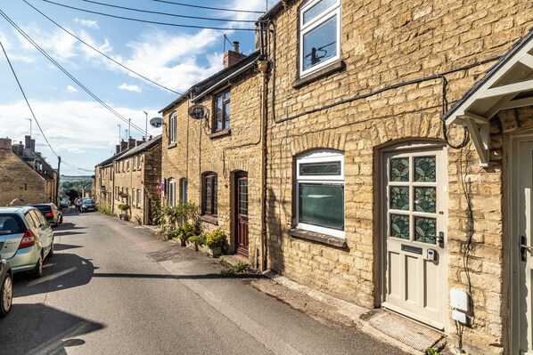 Fassade der Unterkunft