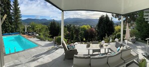 Pool - Modern vacation apartment with view and pool near Baden Baden in the Black Forest  (Gernsbach)