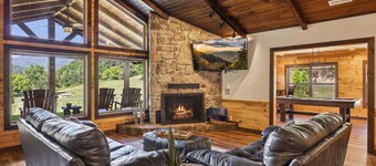 Private 15 Acres w Pond Hot Tub Game Room