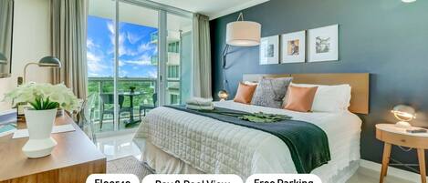 Fer et planche à repasser, lit parapluie, Wi-Fi, draps fournis