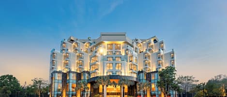 Fachada da propriedade