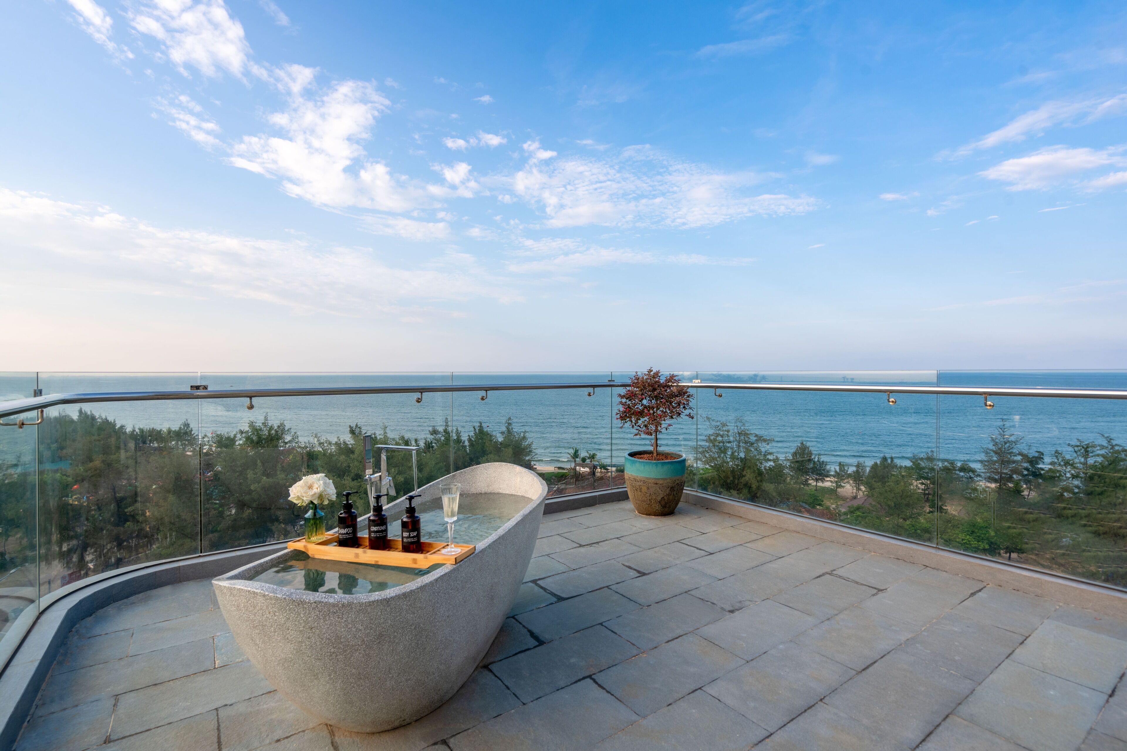 Junior Double Room, Balcony, Ocean View | Beach/ocean view