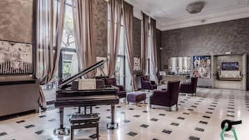 Sala de estar en el lobby