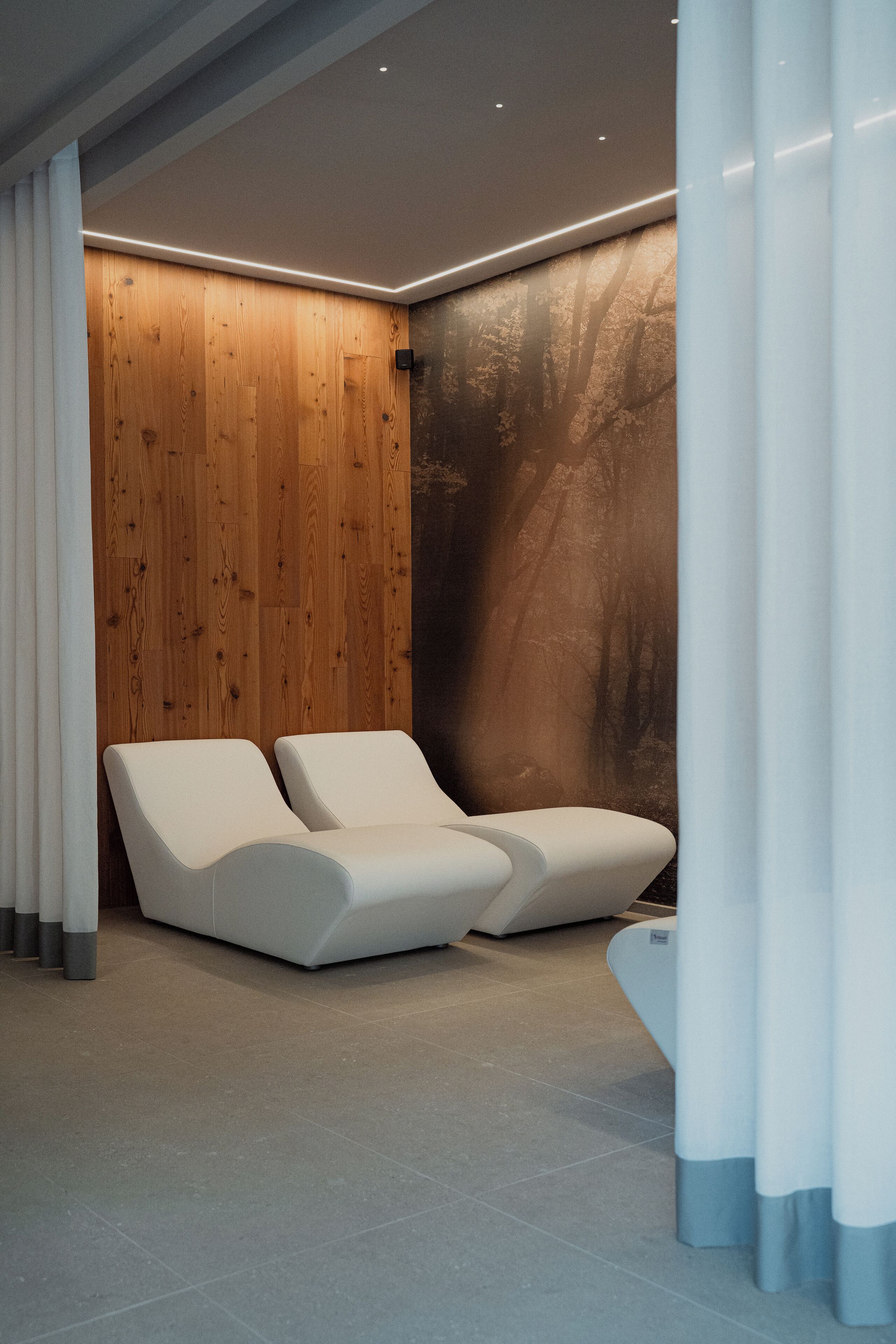 Sauna, hot tub, steam room